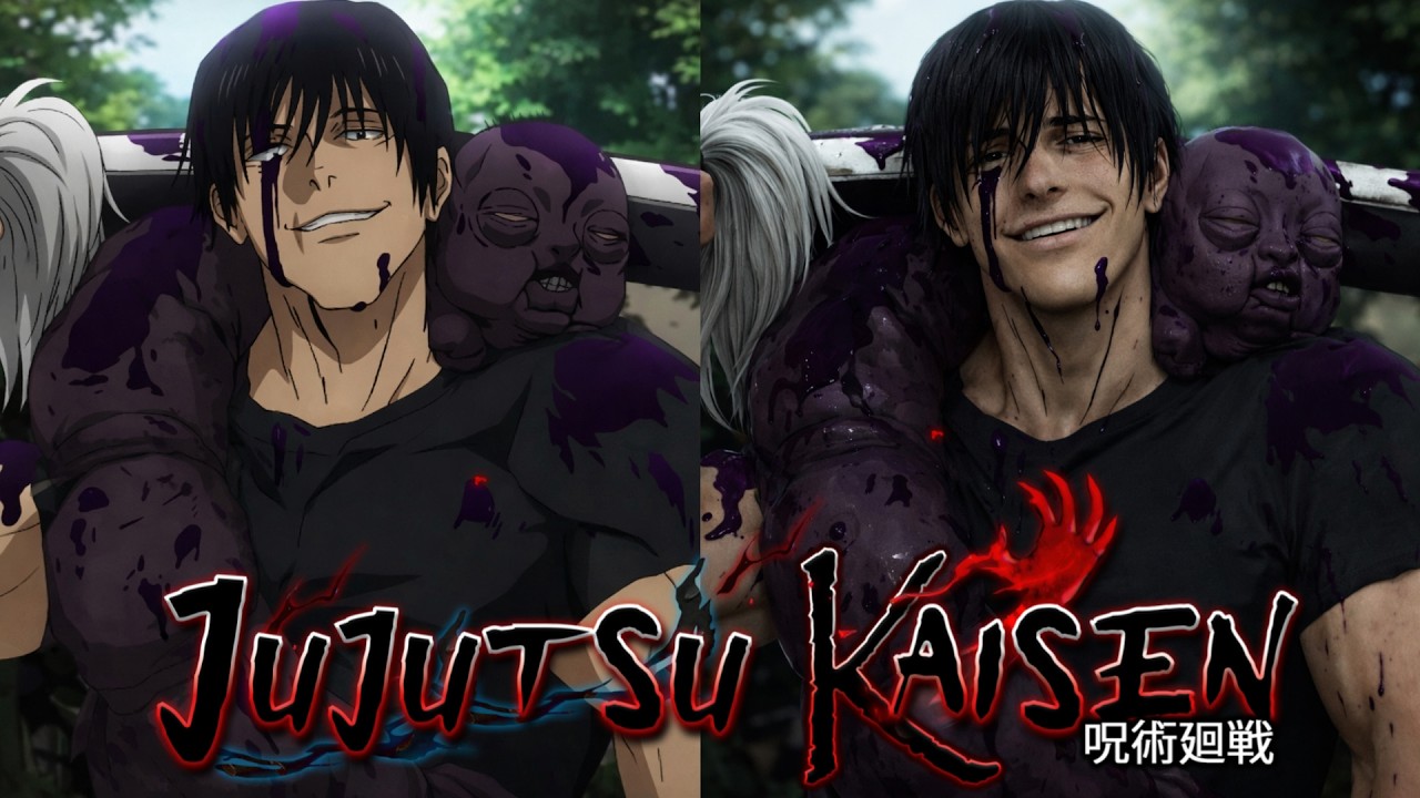Jujutsu Kaisen Anime-Real