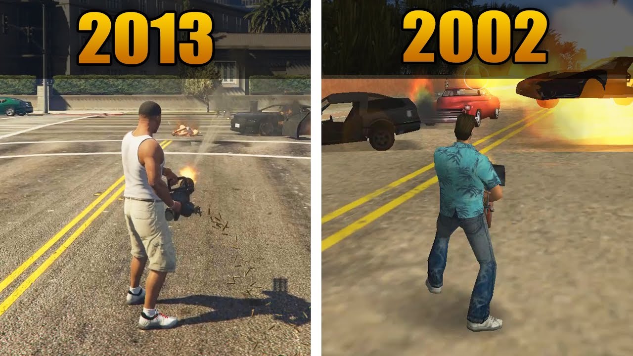 6 Gründe wieso GTA Vice city besser als GTA 5 ist !
