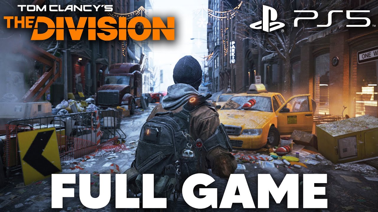 THE DIVISION PS5 Gameplay Walkthrough FULL GAME (4K 60fps)