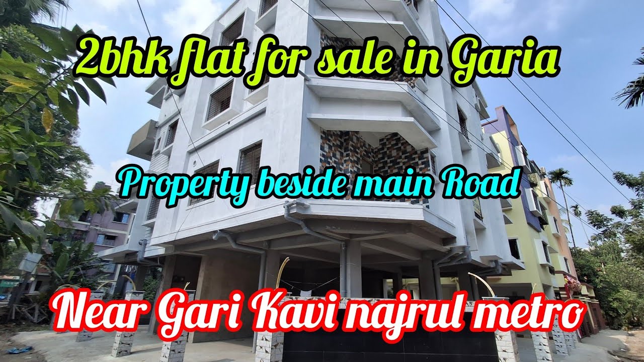 2bhk flat for sale in Garia near Garia Kavi Najrul Metro station. 