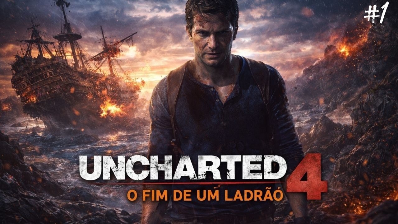 A ÚLTIMA AVENTURA COMEÇOU! 🏴‍☠️ | Uncharted 4  | #1