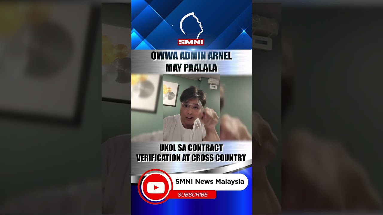 OWWA Admin Arnel may paalala ukol sa contract verification at cross country