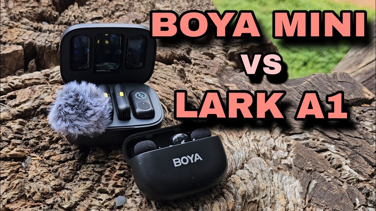 Lark A1 vs Boya Mini | Qual o MELHOR Microfone de Lapela Sem Fio BARATO? 🎙️