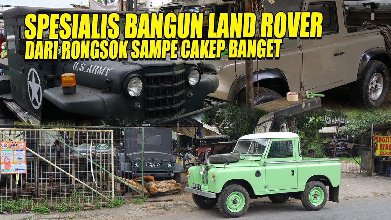 DARI MOBIL RONGSOK JADI GANTENG BANGET, BISA RESTORASI JUGA JUAL PART KAMPAKAN