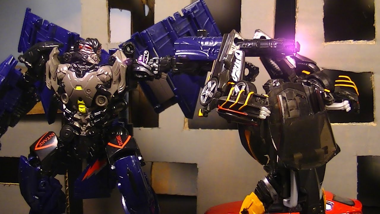 Hotrod vs. Thundercracker stop-motion