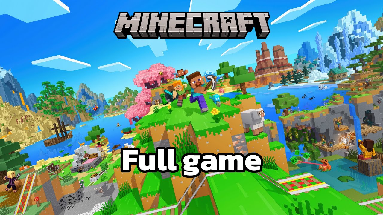 Minecraft walkthrough. No commentary peaceful gameplay, part 1