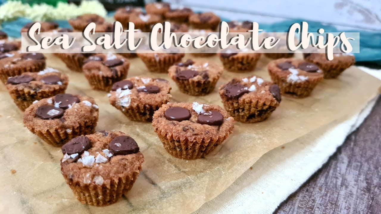 Sea Salt Chocolate Chip in Cup | Best Sea Salt Chocolate Chip Cookies | Resepi Biskut Raya Viral