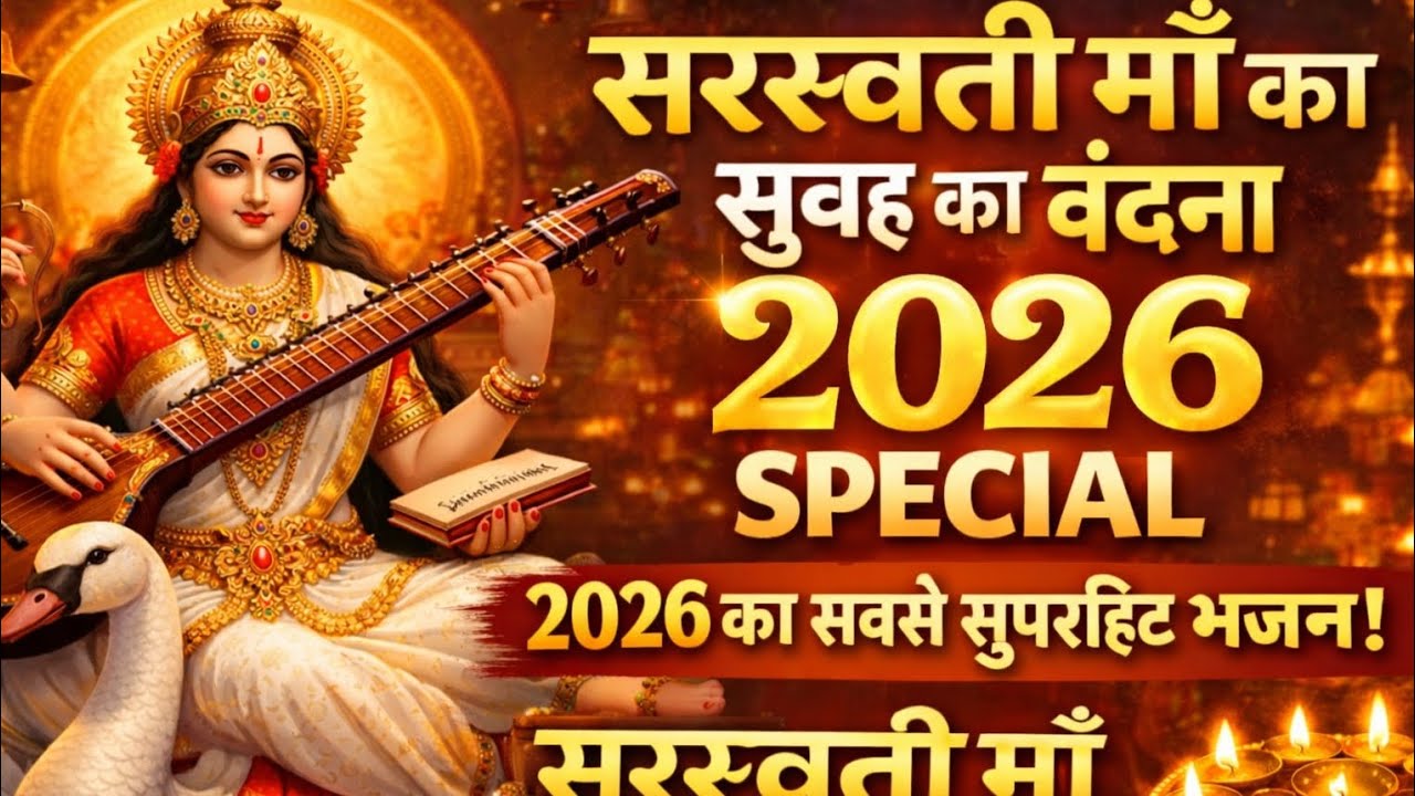 सरस्वती मां का सुबह का वंदना | Saraswati Maa Morning Vandana | Saraswati Puja Special 2026