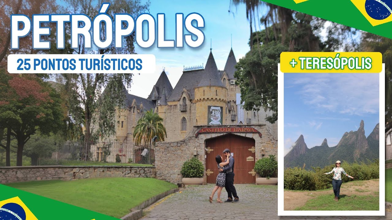 PETRÓPOLIS, RJ | O QUE FAZER em 25 pontos turísticos + Teresópolis! | 4K