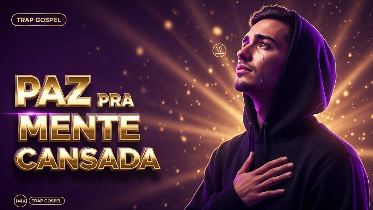 PAZ PRA MENTE CANSADA&mdash; Trap Gospel de Cura Emocional  | Ansiedade, Depress&atilde;o e Descanso