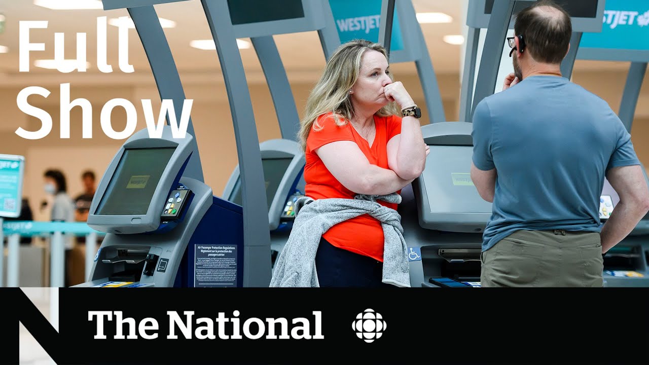 CBC News: The National | Deal ends WestJet strike