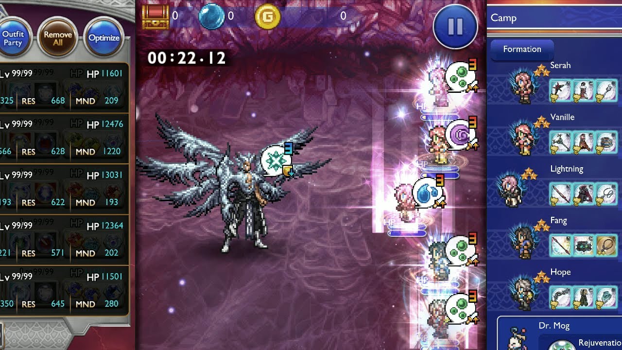 [FFRK] [EXD+] Cid Raines (Dreambreaker) FFXIII D580 Sub30 [22:12]