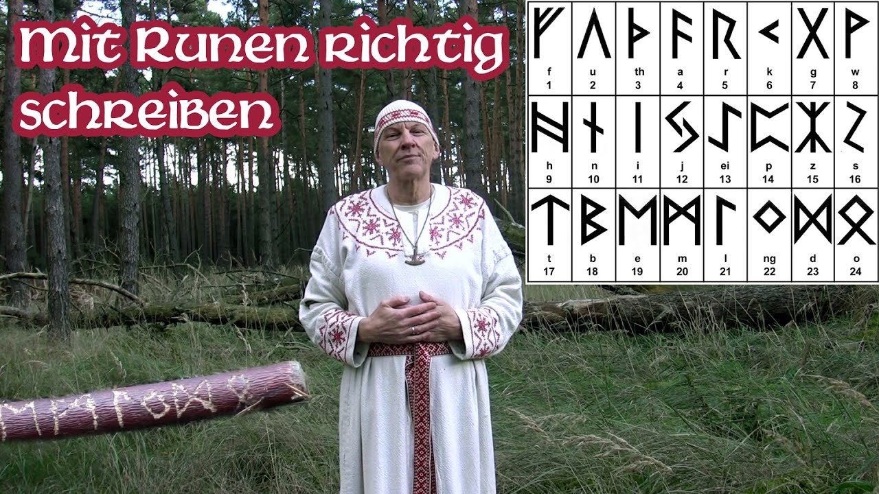 Mit Runen richtig schreiben (Allsherjargode 145)