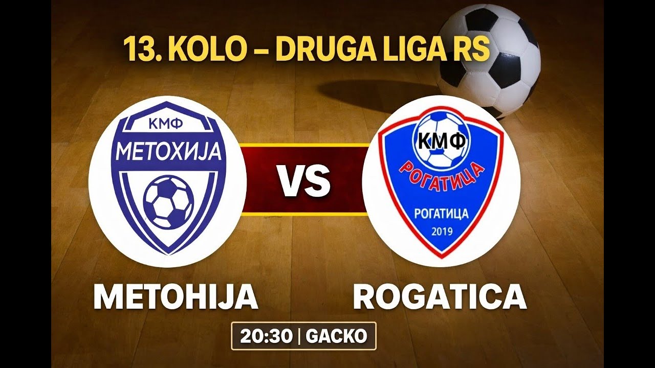 KMF METOHIJA GACKO vs KMF ROGATICA - 13.KOLO