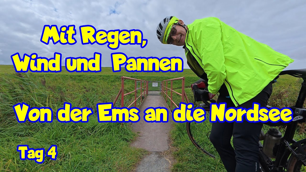 Von der Ems an die Nordsee mit Regen, Wind und Pannen | Leer | Greetsiel