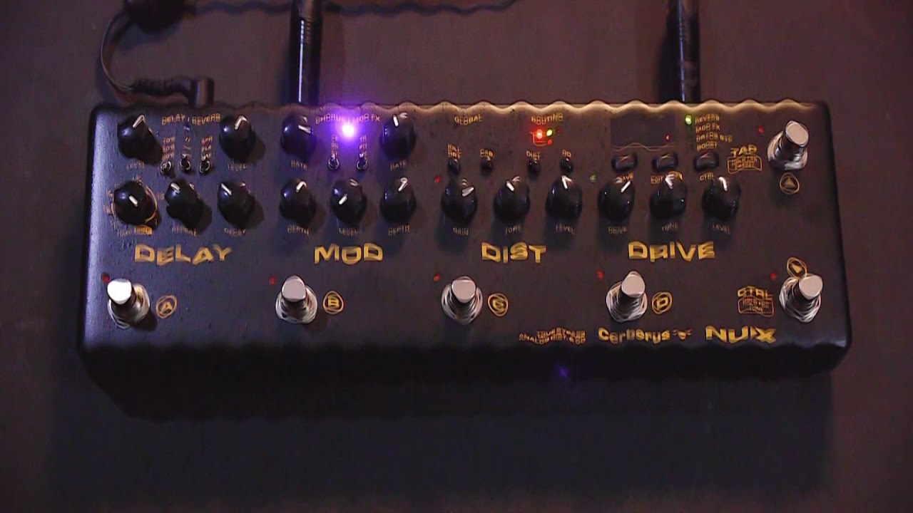 NUX Cerberus EFX sound review