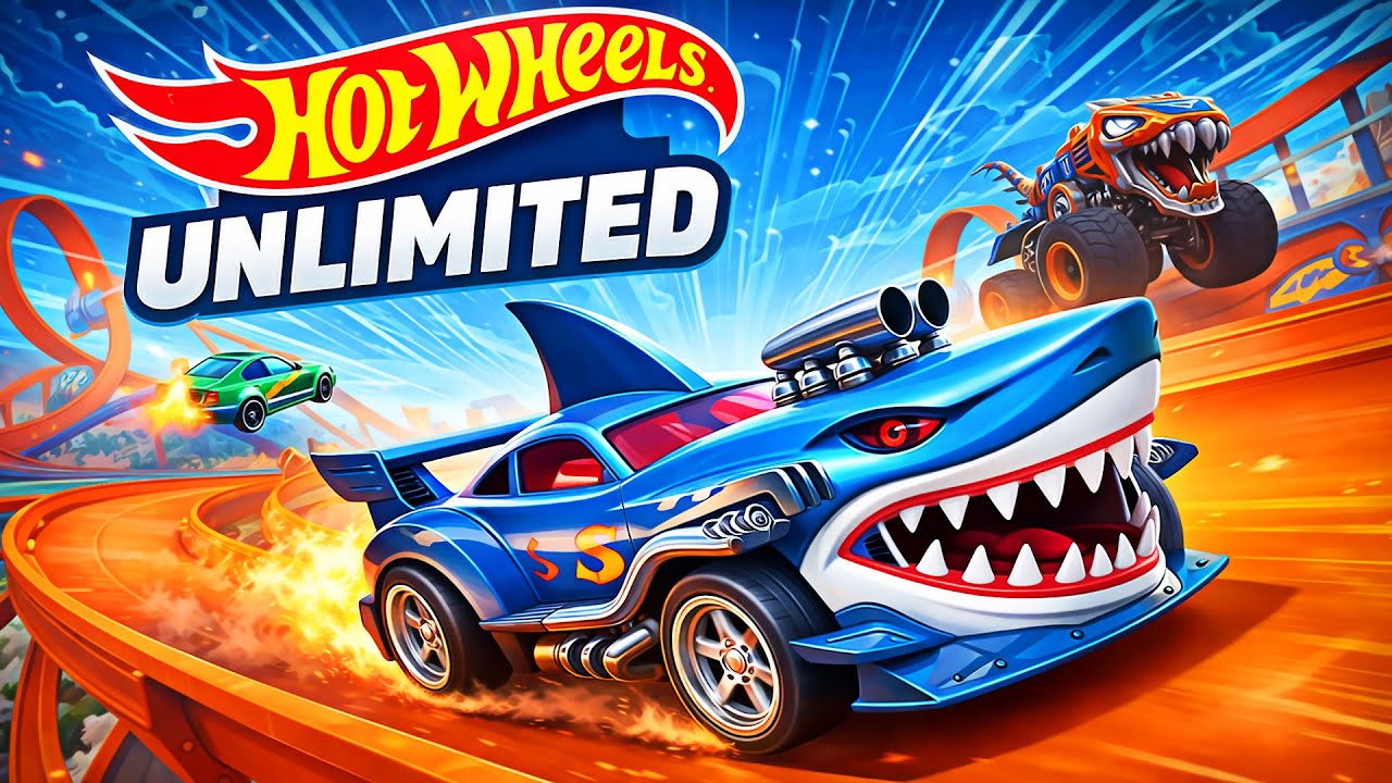 Hot Wheels Unlimited - New GT Cars Sharkruiser Race 3D | Android Gameplay