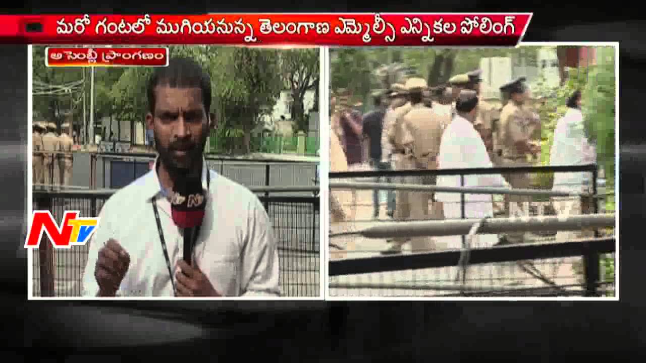KCR and 118 MLAs Availed vote right in MLC Elections