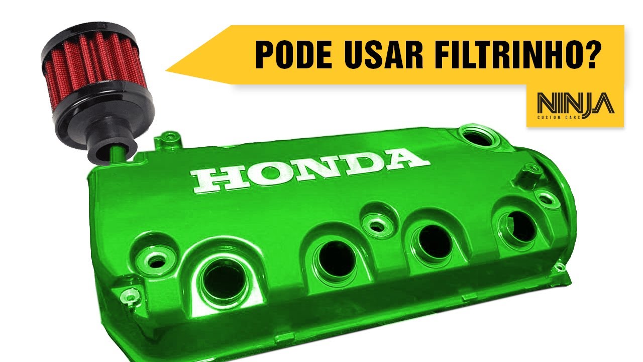 PODE USAR FILTRO na TAMPA de VÁLVULAS? Saiba as alternativas!