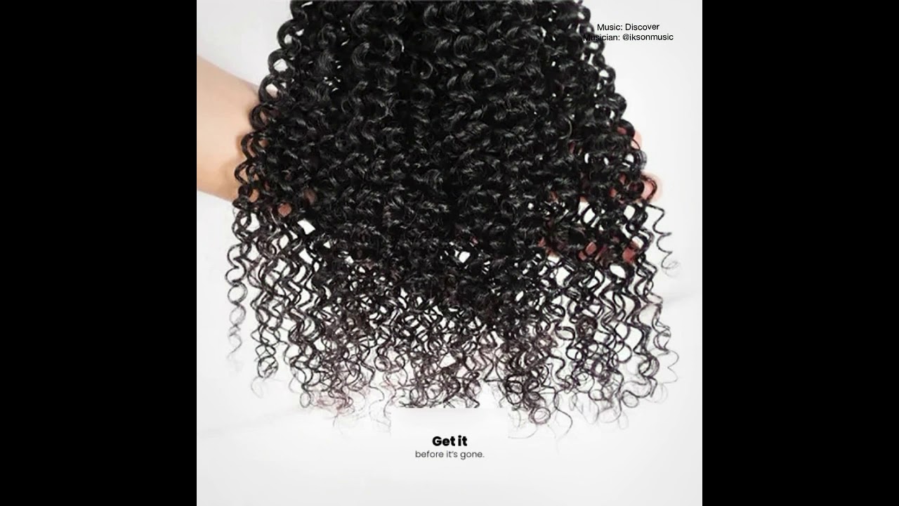 10a Remy Mongolian Kinky Curly Hair Extension Weave
