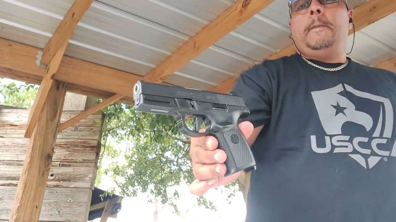 Galex's Channel - Smith & Wesson - SW40VE Sigma - Test fire after full trigger job
