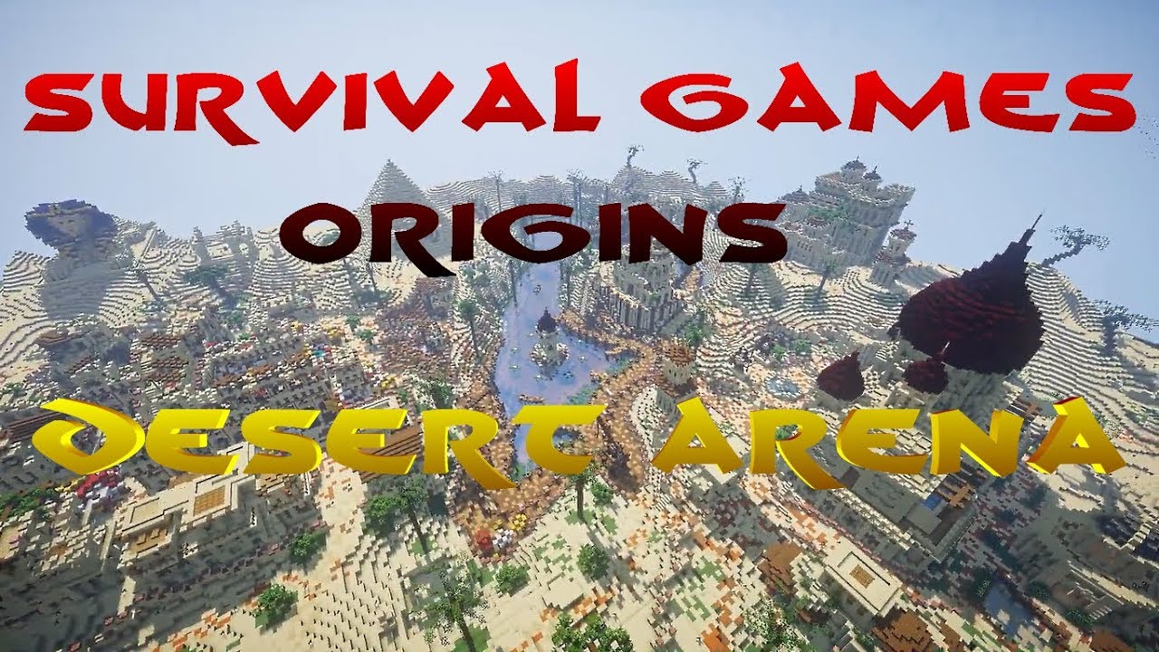 Survival Games: Origins (Desert  Arena!) (Minecraft Marketplace)