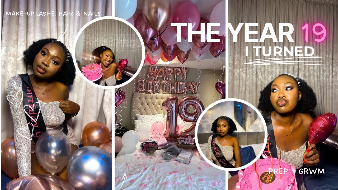 THE YEAR I TURNED 19….and i  had the birthday exactly how I pictured it on my vision board! 🥹💖🎂