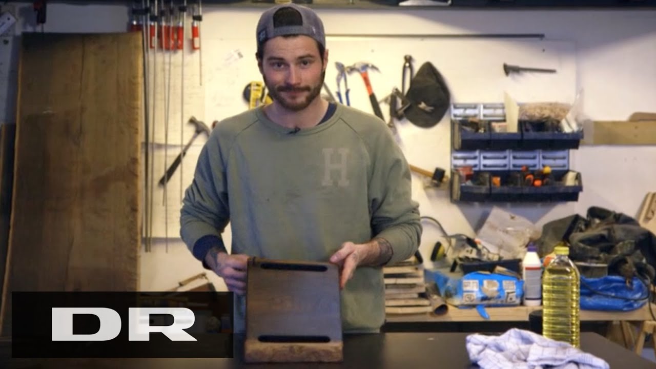Sådan laver du et skærebræt med Kasper | Made in Denmark | DR1