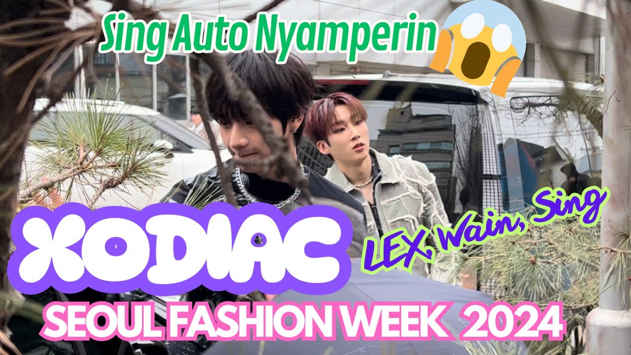 Xodiac Seoul Fashion Week 2024 ( Sing, Lex, Wain) 240204