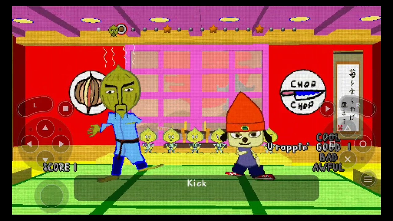 Playing parappa the rapper until I BELIEVEEEEEEEE