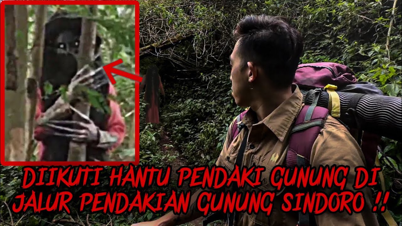 DIBUNTUTI HANTU PENDAKI GUNUNG !! CAMPING HORROR DI PENDAKIAN GUNUNG SINDORO !! PART 1