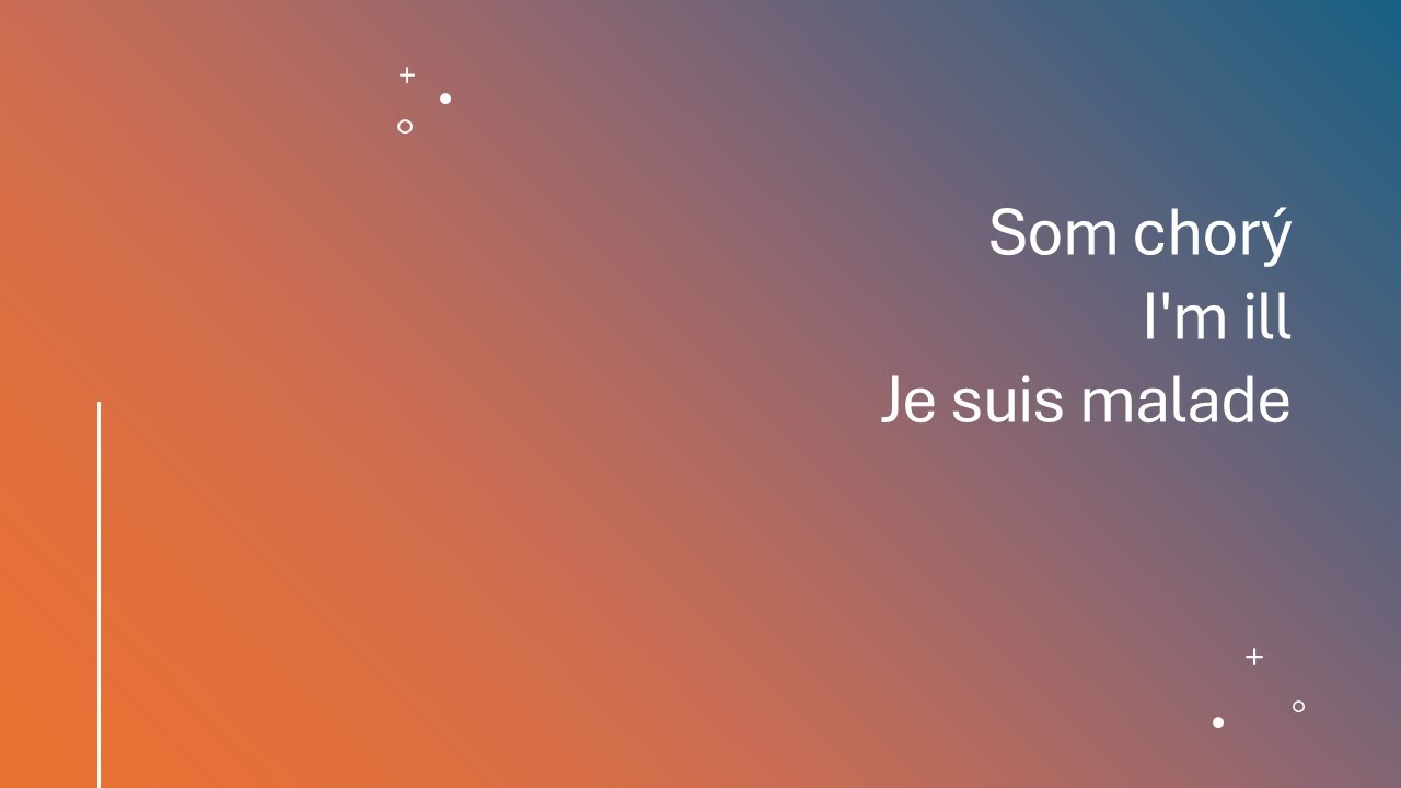 M1 U8 01 Je suis malade FR