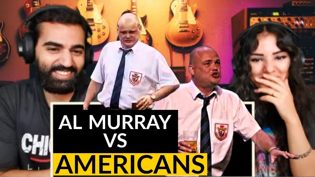 WE REACT TO AL MURRAY vs AMERICANS 💀 (Comedy Reaction)