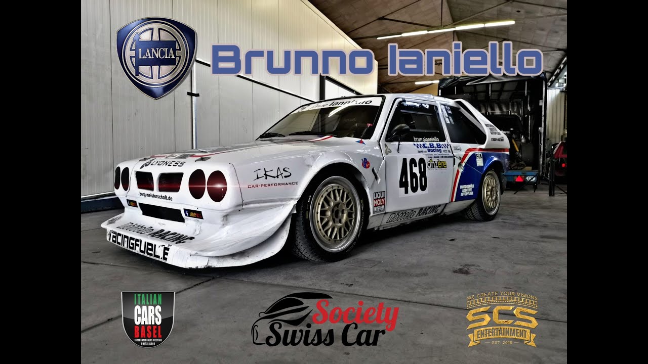 Italian Cars Basel zu Besuch bei Bruno #Ianiello und seinem #Lancia #Delta s4