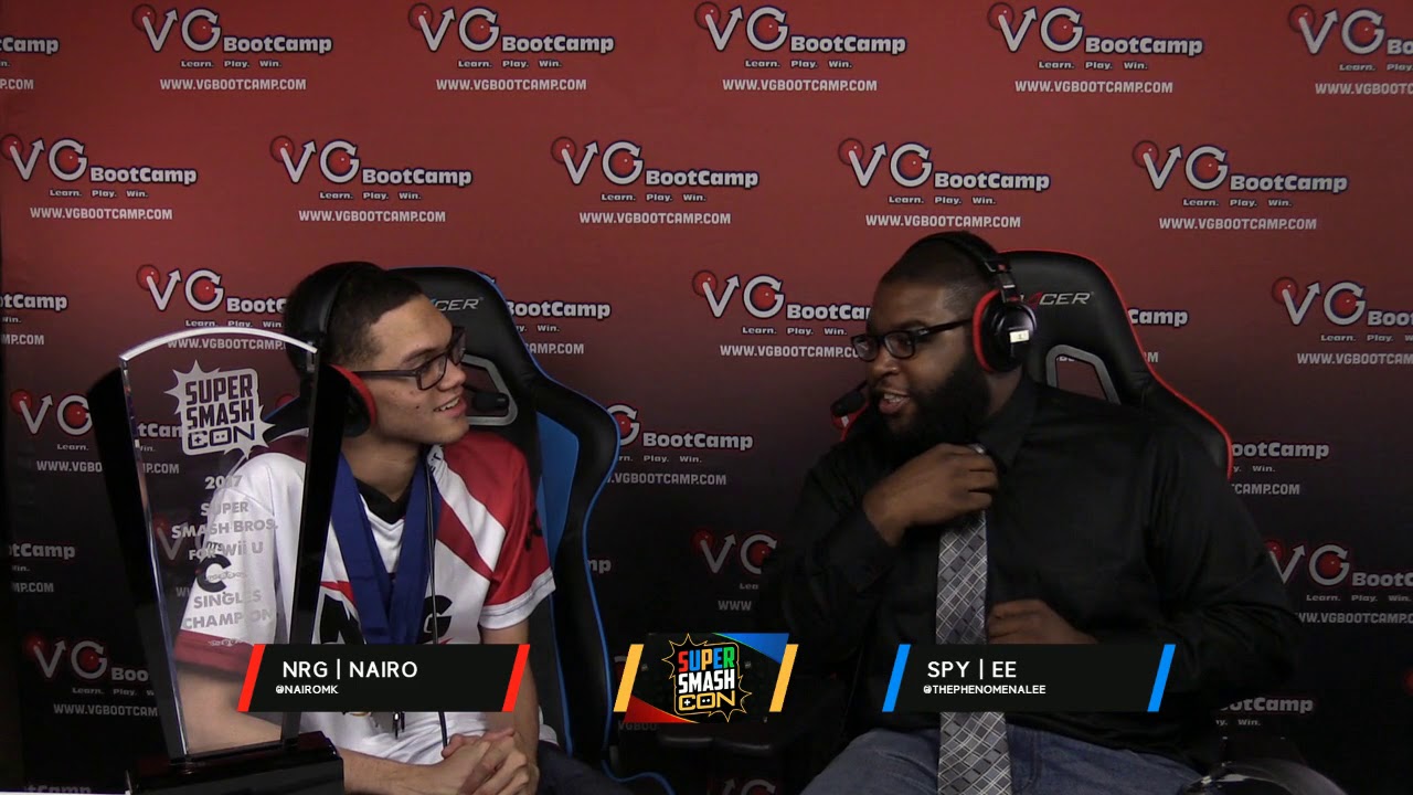 Smash Con 2017 - EE Interviews NRG | Nairo