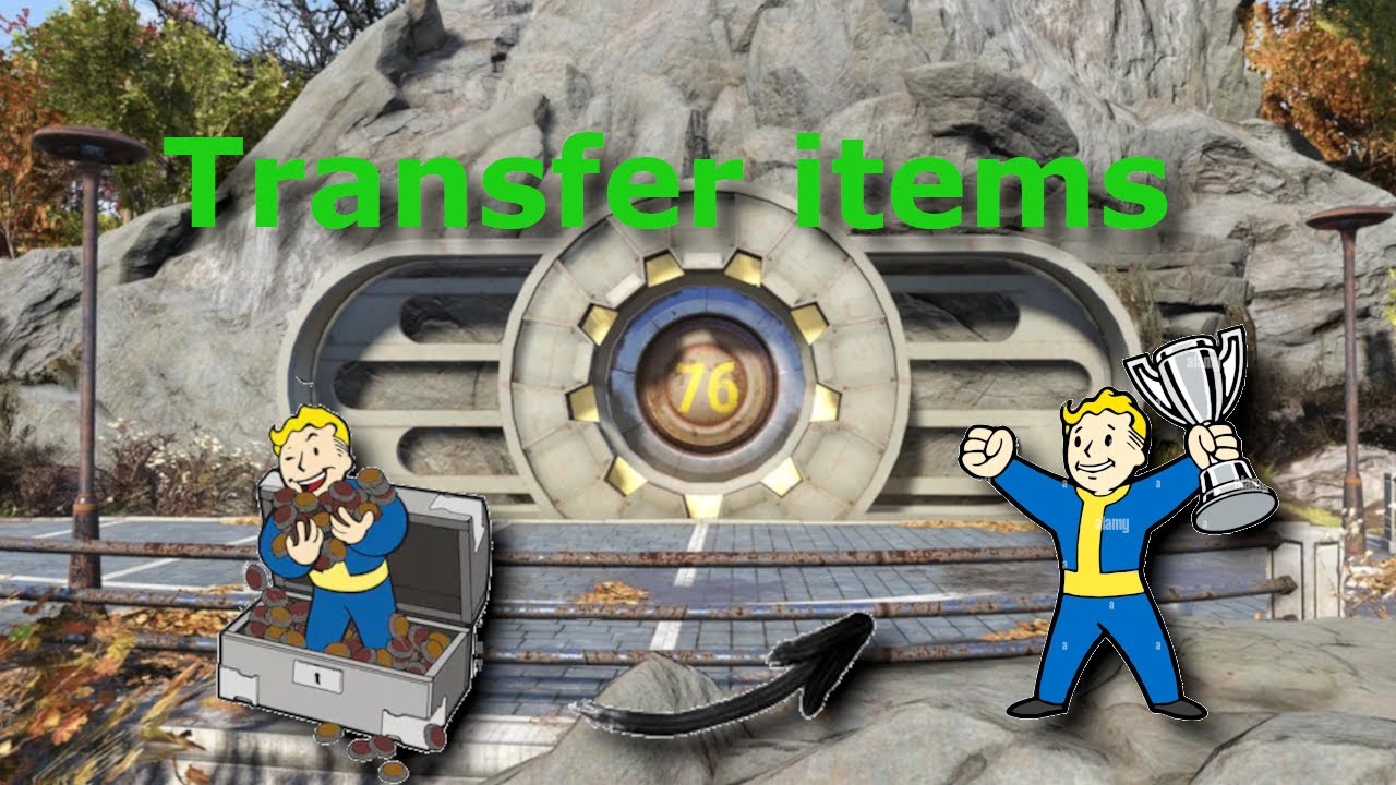 Transfer Items to mule characters two ways