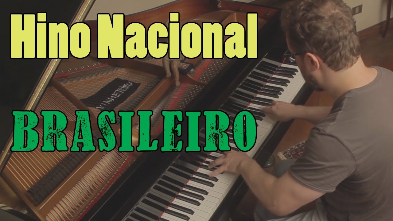 Hino Nacional Brasileiro no Piano - Melhor versão já tocada -  Brazil National Anthem