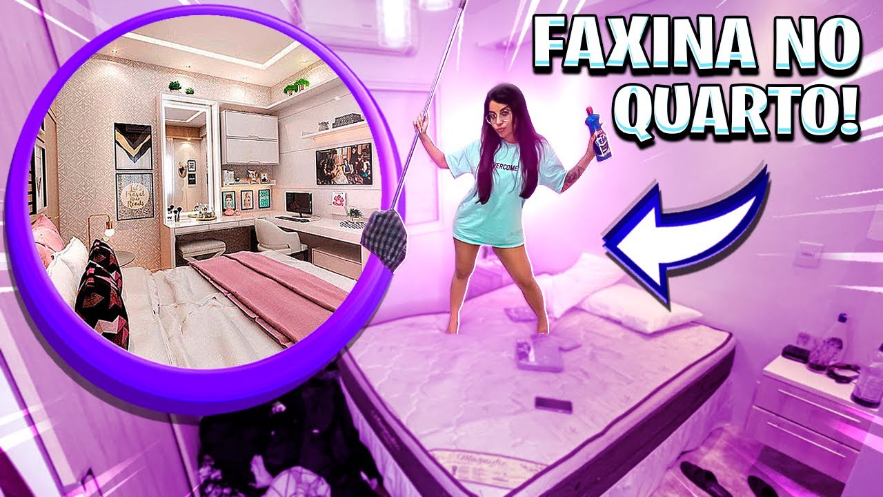 DIA DE FAXINA PESADA NO MEU QUARTO!!! *uma zonaaaa*