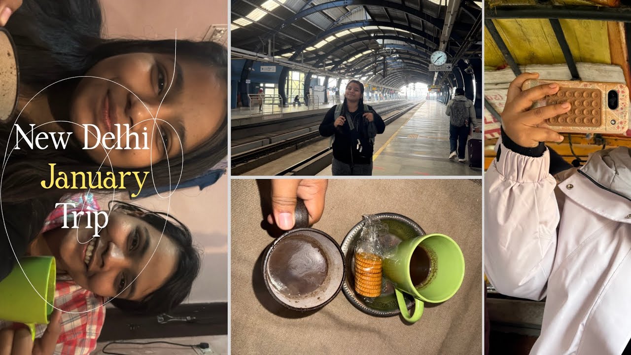 Varanasi to New Delhi Vlog🐥 | Sarojini Market🥳 🛍️ 