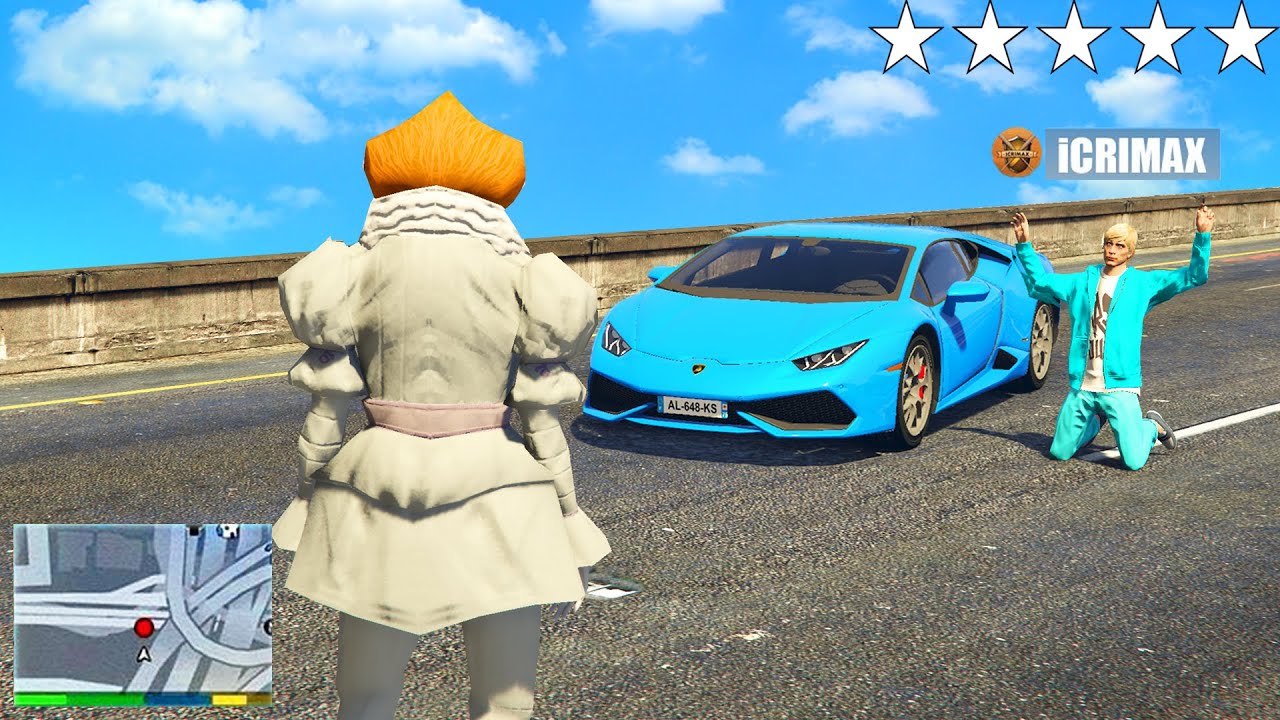 ich BEKLAUE YOUTUBER als PENNYWISE in GTA 5 RP! (Prank)