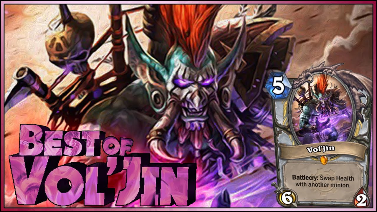Hearthstone Best of Vol'jin - Funny and lucky Rng Moments