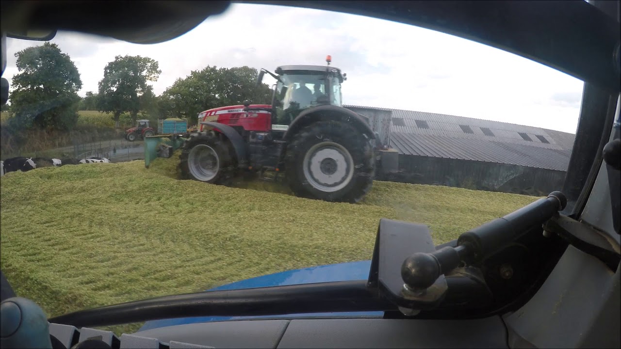 Tassage au MAIS avec l'ETA BANNIER au GAEC LANDIN [GOPRO]