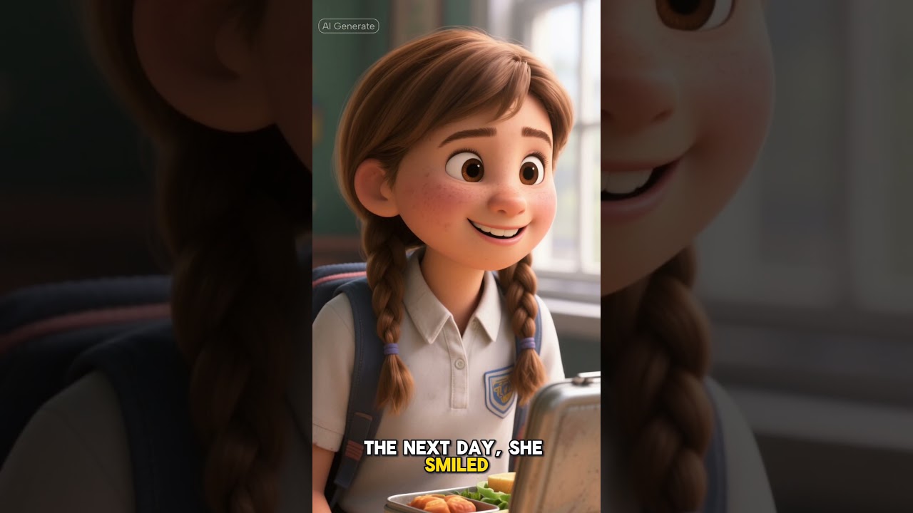 She Had No Lunch Until He Noticed 💔 | Viral Kindness Story