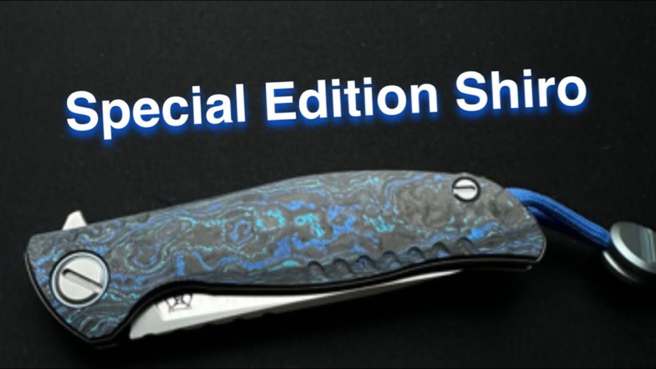 Обзор специального издания водного ножа Shirogorov F3