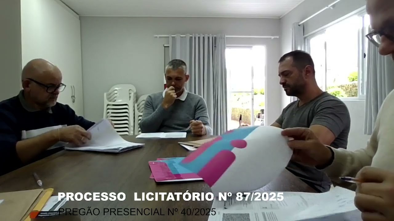 Processo 87 2025 Pregão Presencial 40  2025