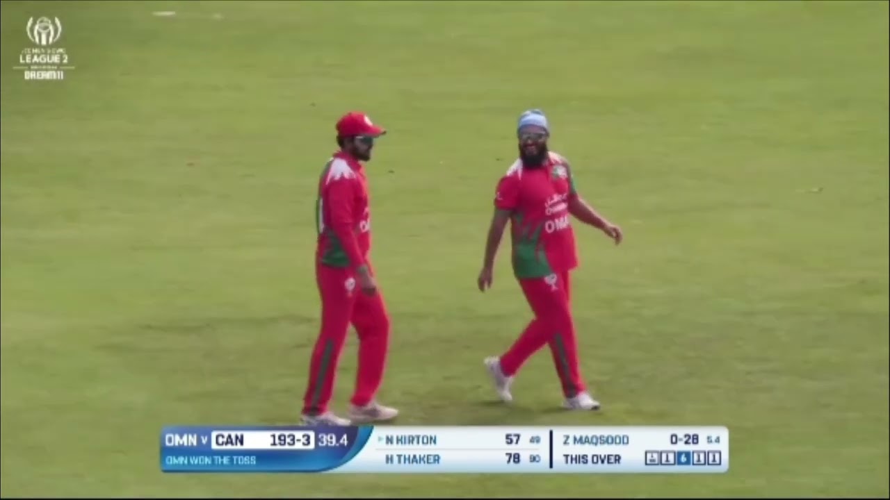 Canada v Oman | Today Latest Match Highlights | CWC League 2