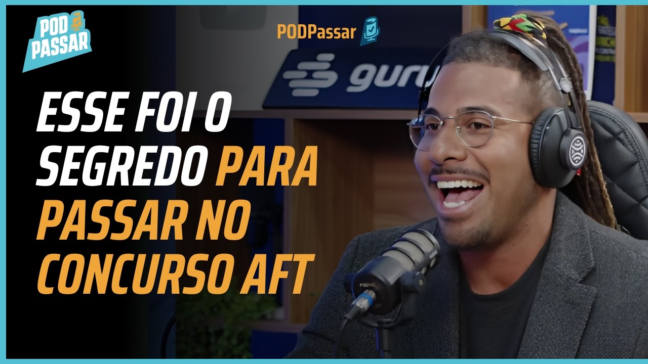 O método de estudo que ajudou o Leo Bahia a passar no cargo mais almejado do CNU 2024