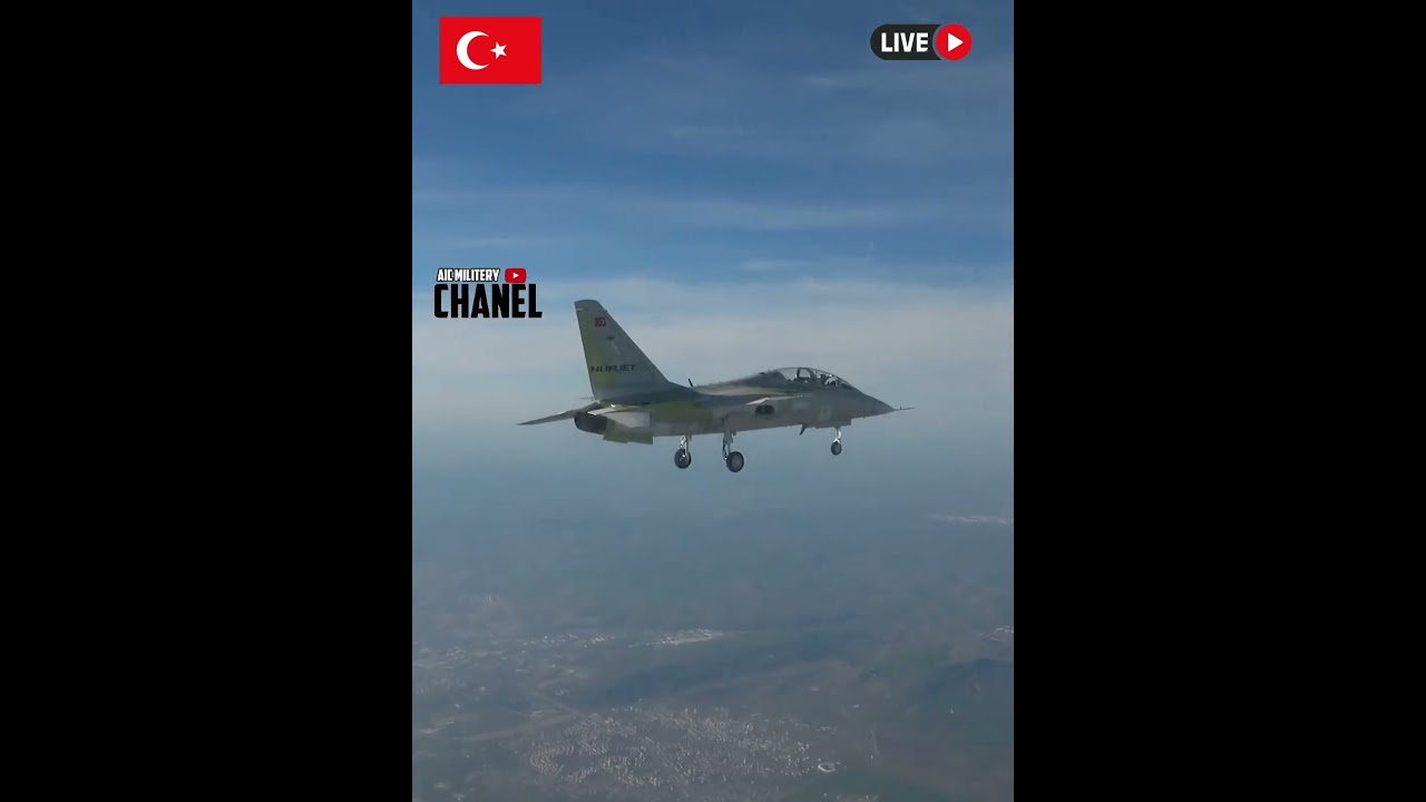 JET TEMPUR TURKI HURJET TERBANG PERTAMA BERSAMA F-16