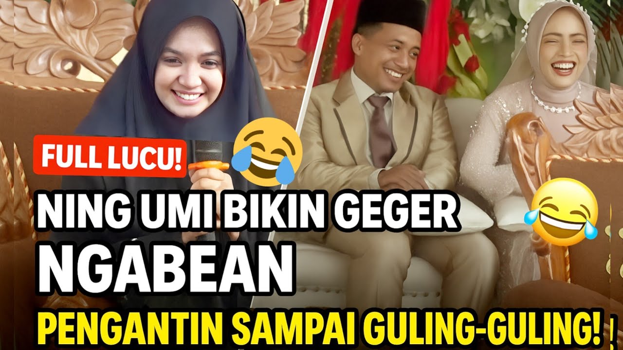 FULL LUCU! NING UMI LAILA BIKIN Geger Desa Ngabean Purworejo, Pengantin Sampai Guling-Guling!