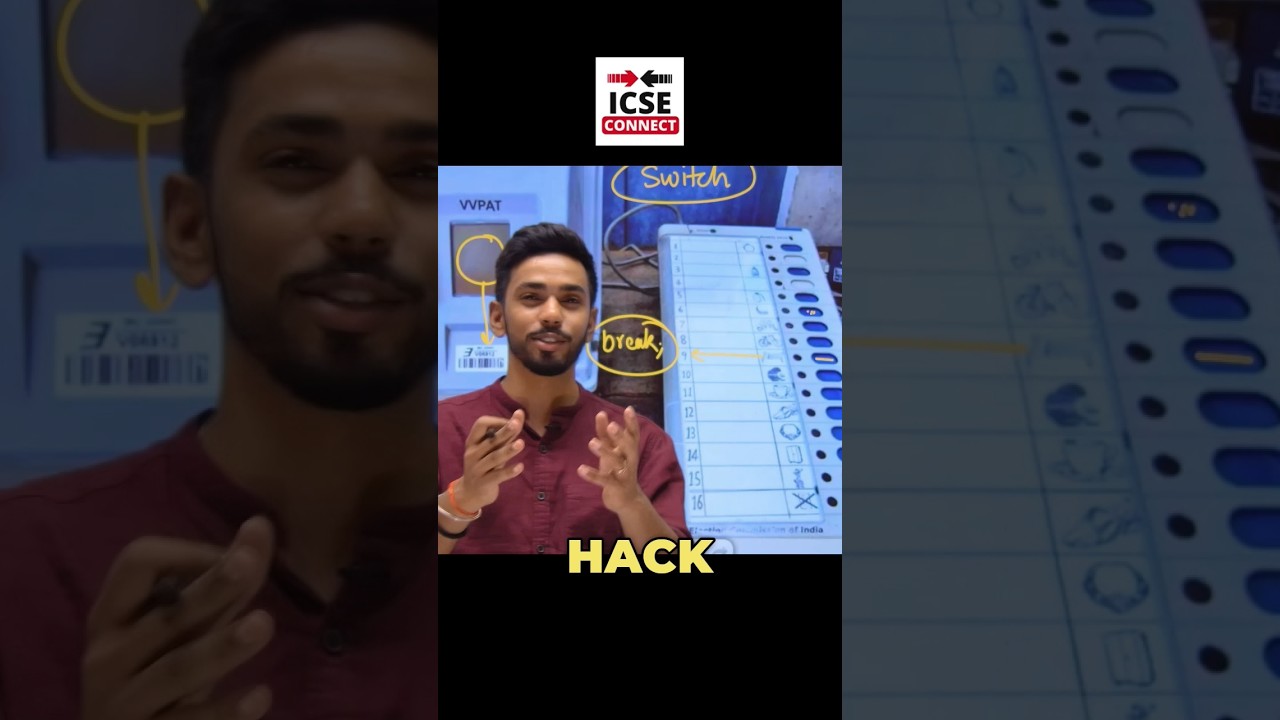 How does Evm work ? Can evm be hacked ? Indian election 2024 #evm #bjp #election2024 #election
